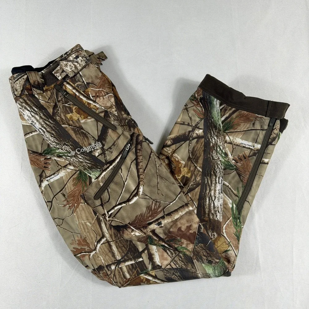 Columbia PHG Pants Realtree Camo Omni-Heat Thermal Performance‎ Size Medium
